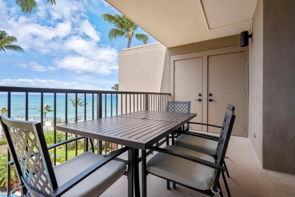 Apartament Hale Ono Loa 403- Top Floor, Ocean View, & Complete Modern Remodel Kahana Zewnętrze zdjęcie