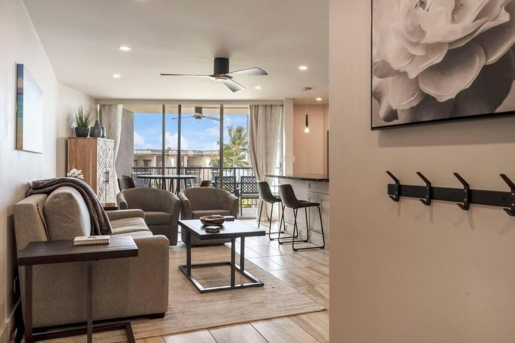 Apartament Hale Ono Loa 403- Top Floor, Ocean View, & Complete Modern Remodel Kahana Zewnętrze zdjęcie