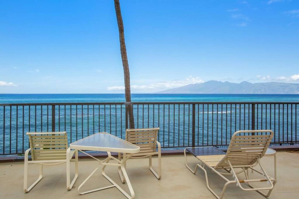Apartament Hale Ono Loa 403- Top Floor, Ocean View, & Complete Modern Remodel Kahana Zewnętrze zdjęcie